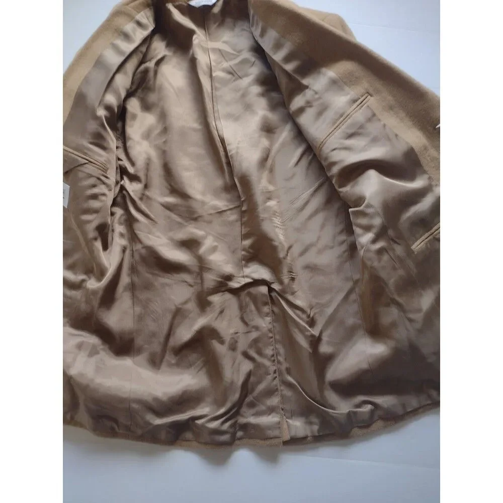 Joseph & Feiss 100% Camel Hair Blazer Sport Coat Jacket Soft Size 39R Career